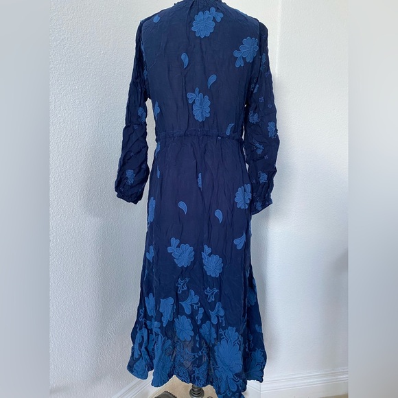 Johnny Was Daisy Leonna Midi Dress Boho Chic - Picture 3 of 6